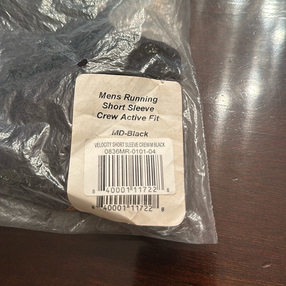 Tommie Copper men’s Velocity Running Short Sleeve Crew Active Fit - Black medium - Picture 2 of 6